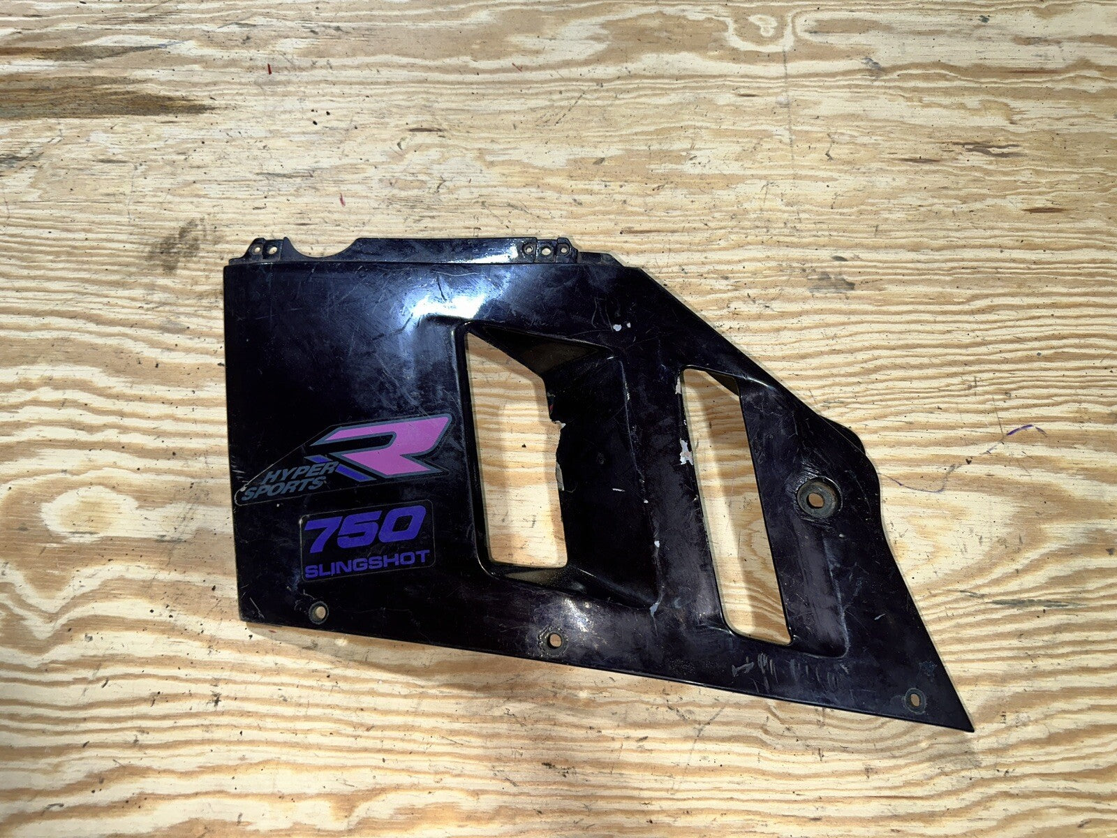 1991 91-92 Suzuki GSXR750 GSXR 750 Left Side Mid Fairing Cowl Body 