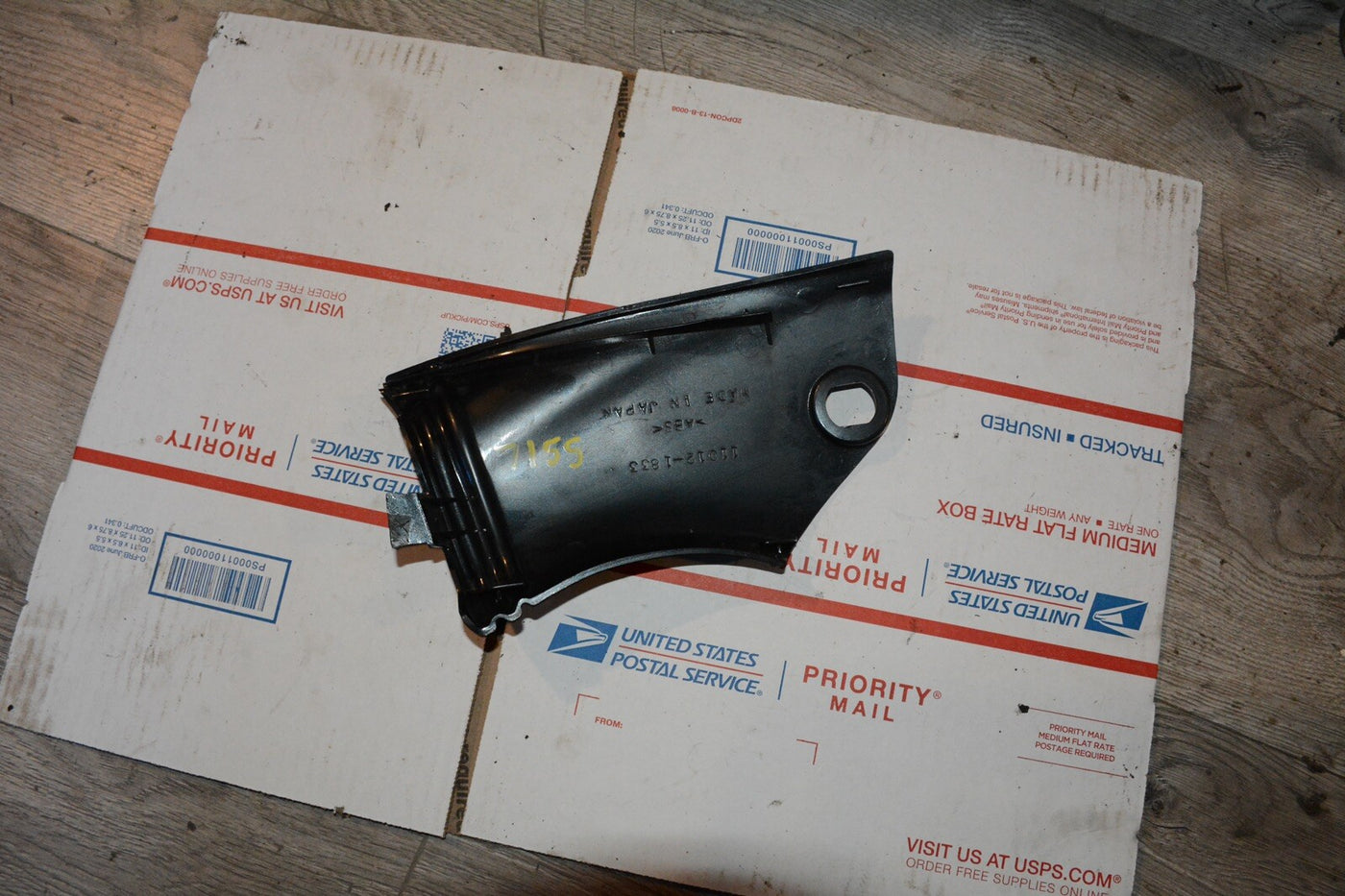 01 Kawasaki ZX11 ZX 11 1100 OEM Left Air Duct Cover Ninja Ram Air Panel dg