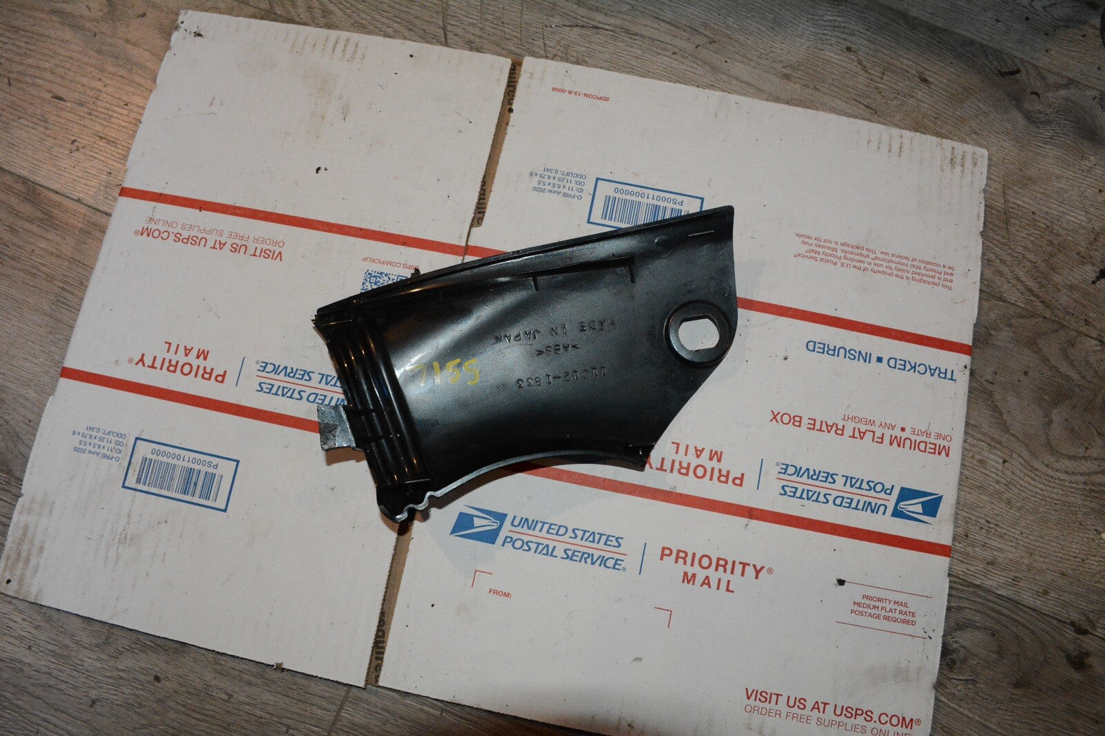 01 Kawasaki ZX11 ZX 11 1100 OEM Left Air Duct Cover Ninja Ram Air Panel dg