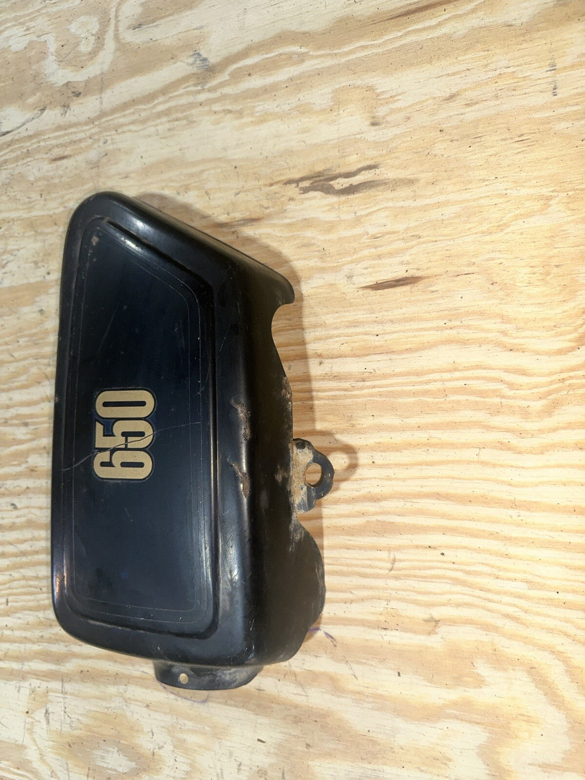 Used Left Side Cover for a Yamaha 1977 XS650