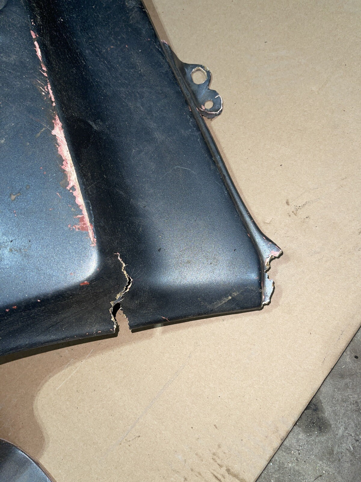 91-94 HONDA CBR600F2 LEFT MID UPPER SIDE FAIRING COWL PLASTIC