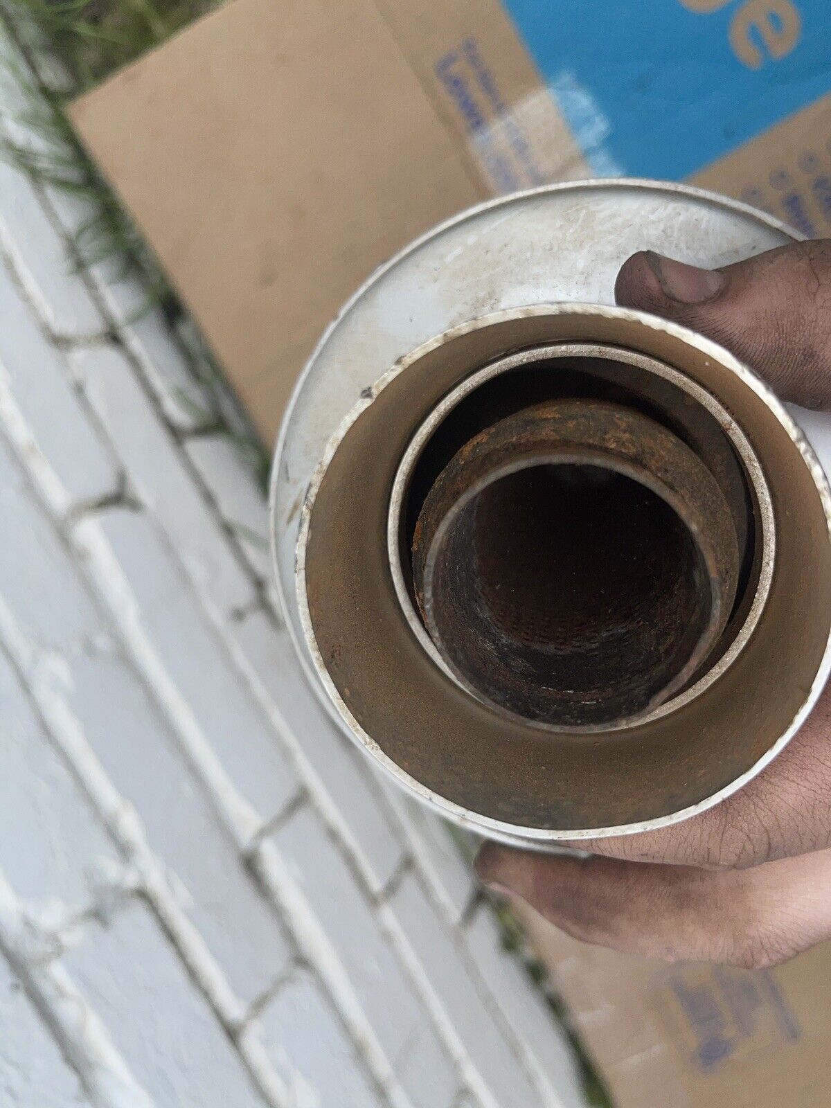 KAWASAKI Genuine Used Motorcycle Parts ZX-6R Muffler KAW3730600 ZX600G