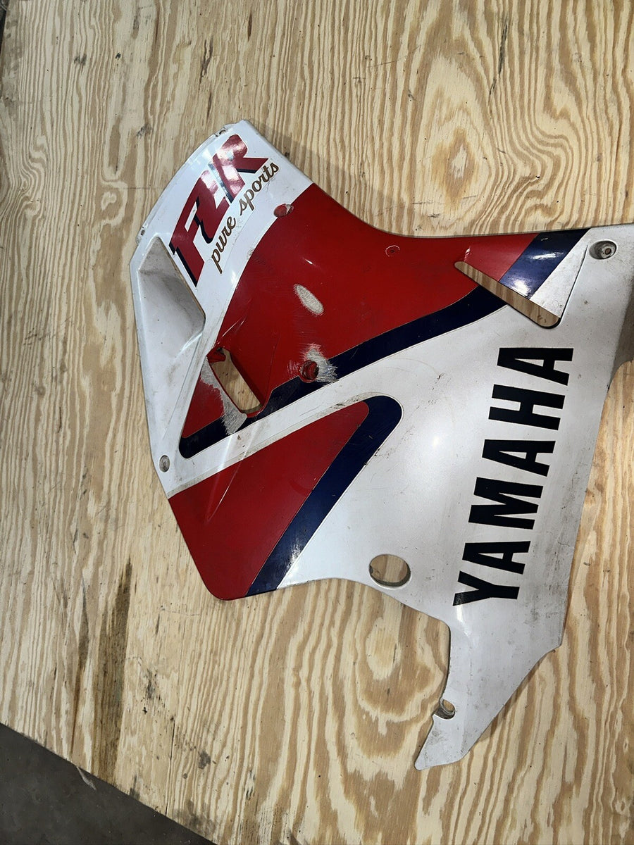 1989 1990 YAMAHA FZR1000 RIGHT SIDE COVER FRAME PANEL COWL FAIRING