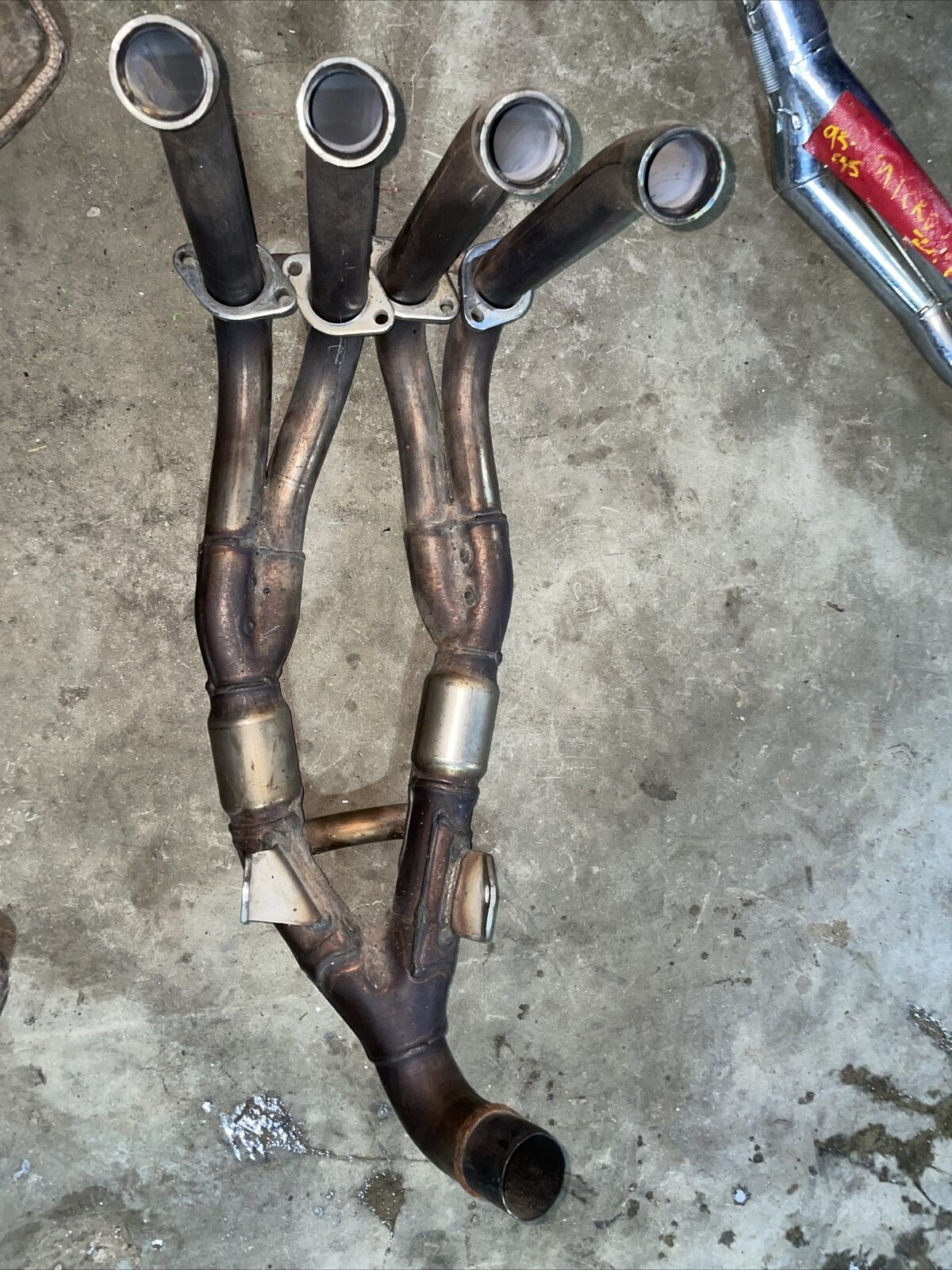 2005 2006 Honda CBR600rr CBR600 OEM Exhaust Header Manifold Pipes Headers