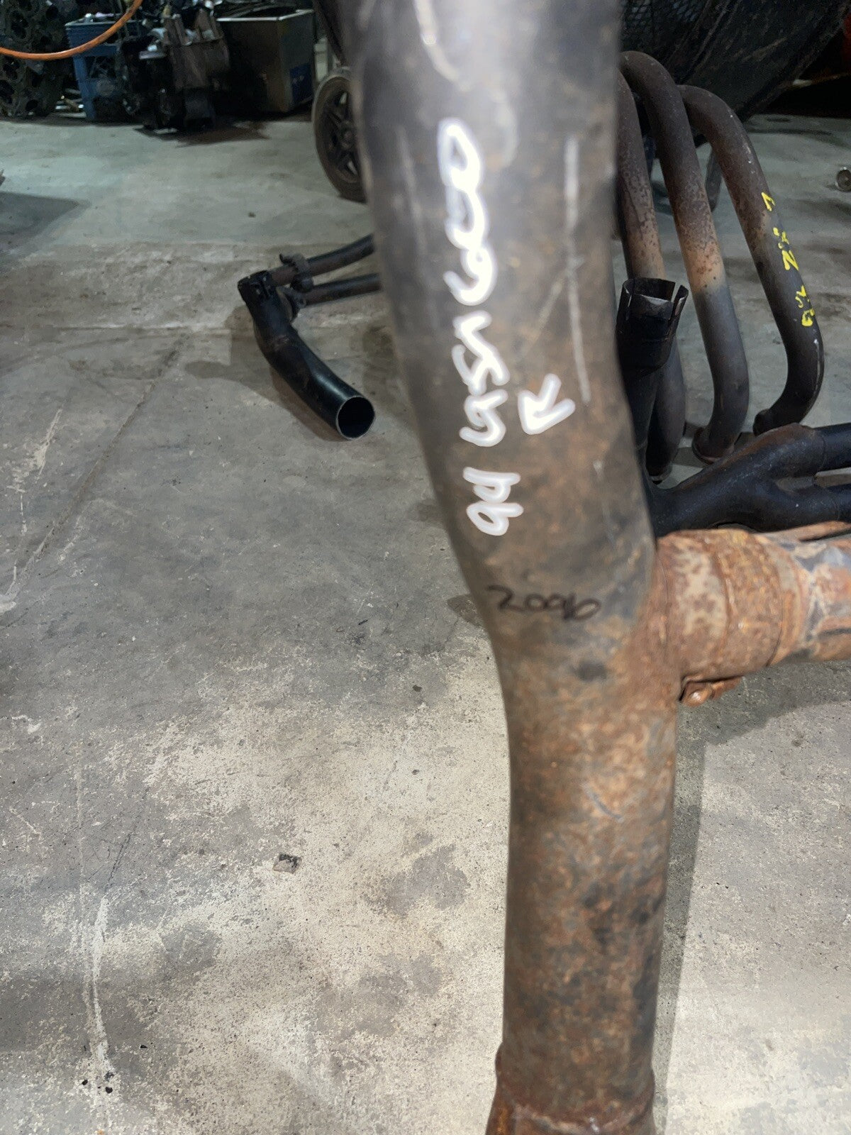94 suzuki gsx 600 RIGHT exhaust Header
