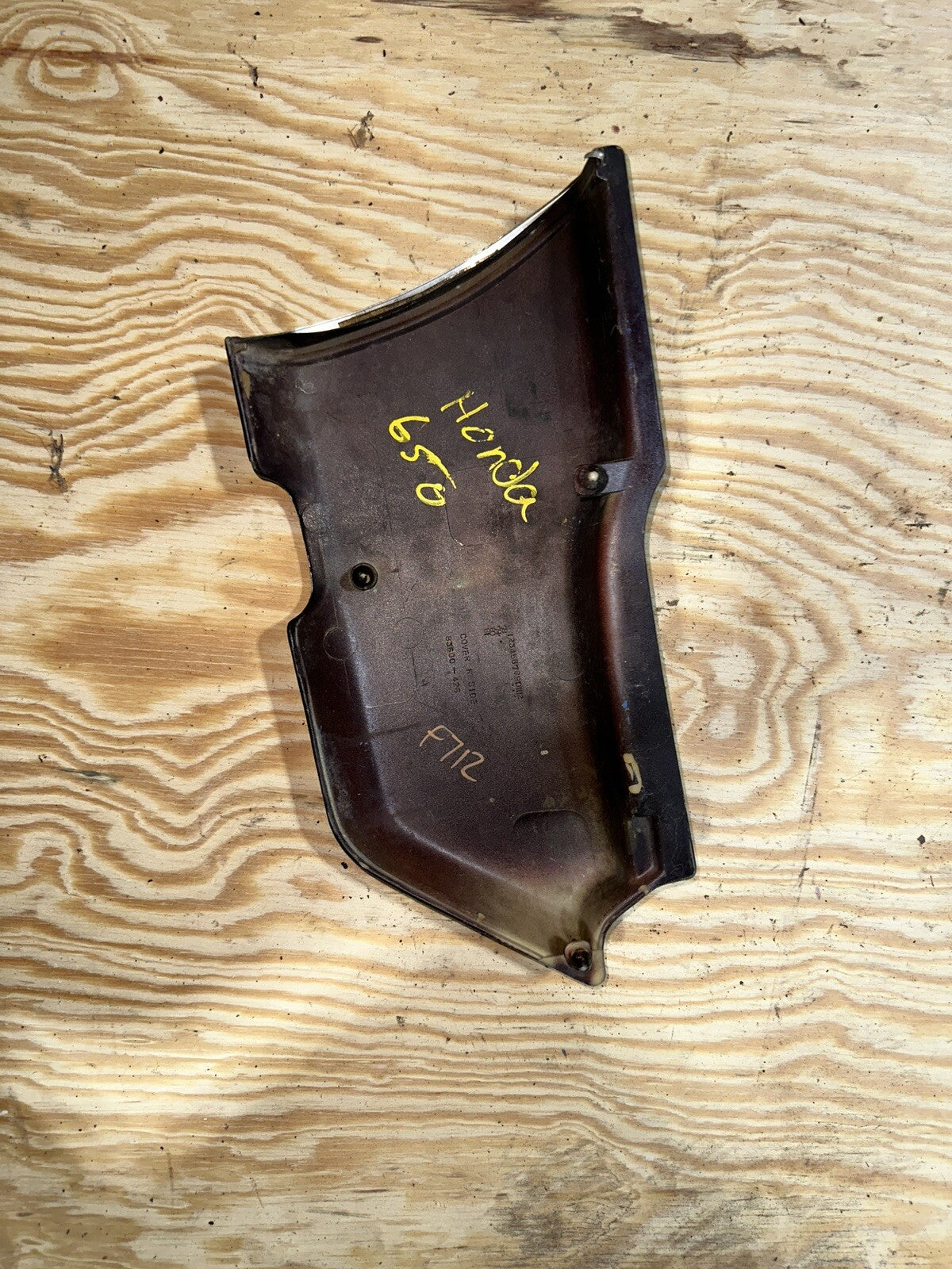 1979 Honda CB 650 used Right Side Battery Cover