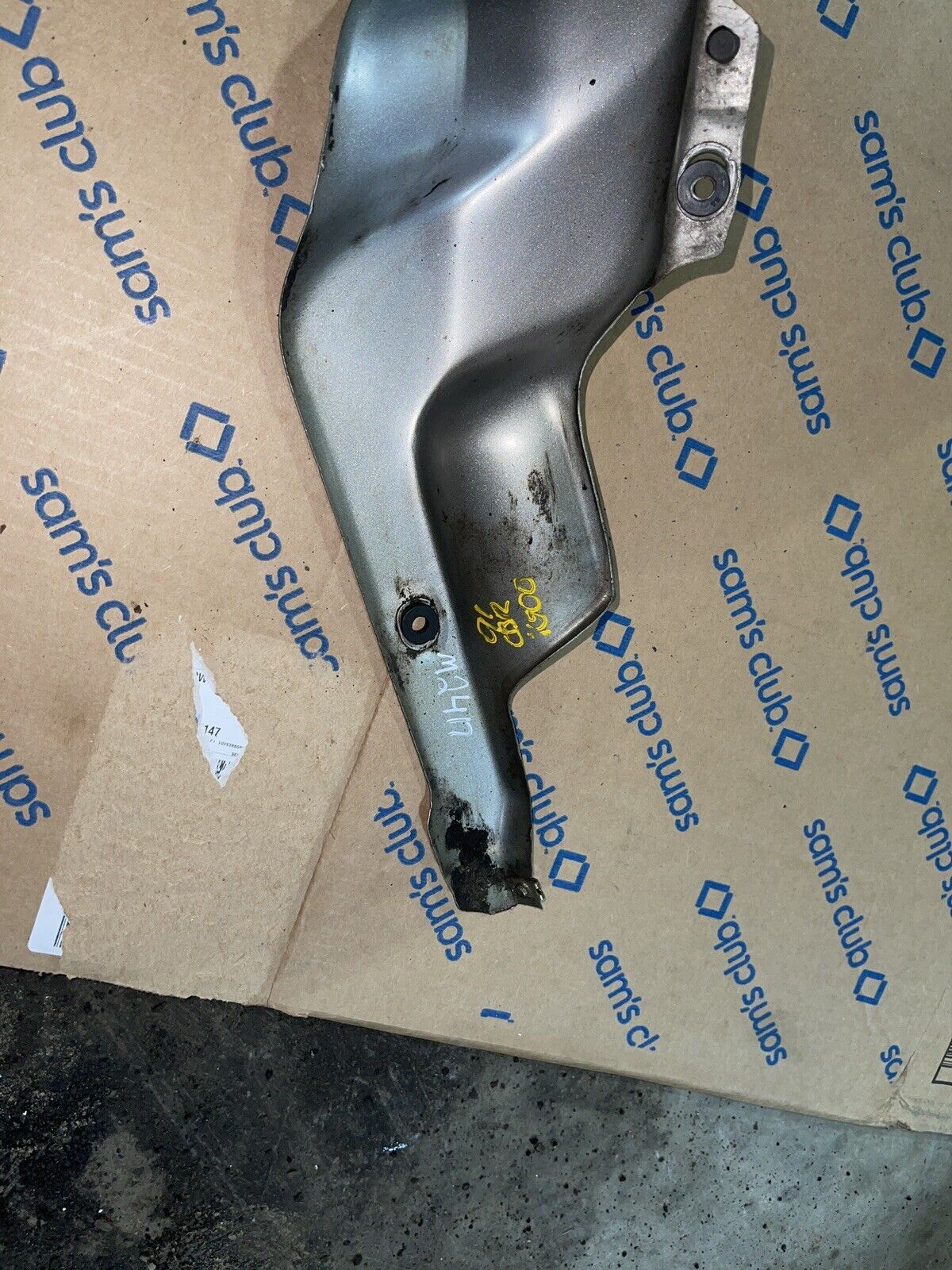 91 Honda Cbr 1000 Exhaust Cover Heat Shield 