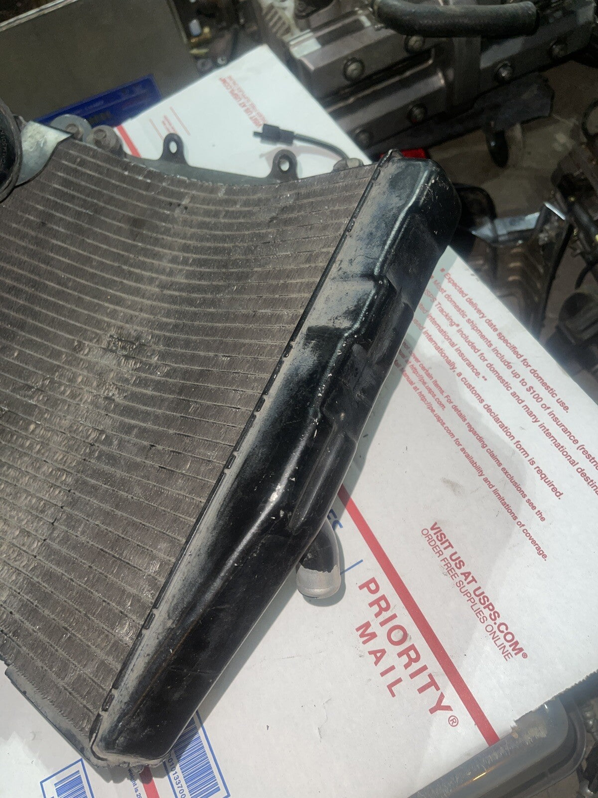 93 94 95 1993 SUZUKI GSXR 750 600 750W OEM RADIATOR COOLING