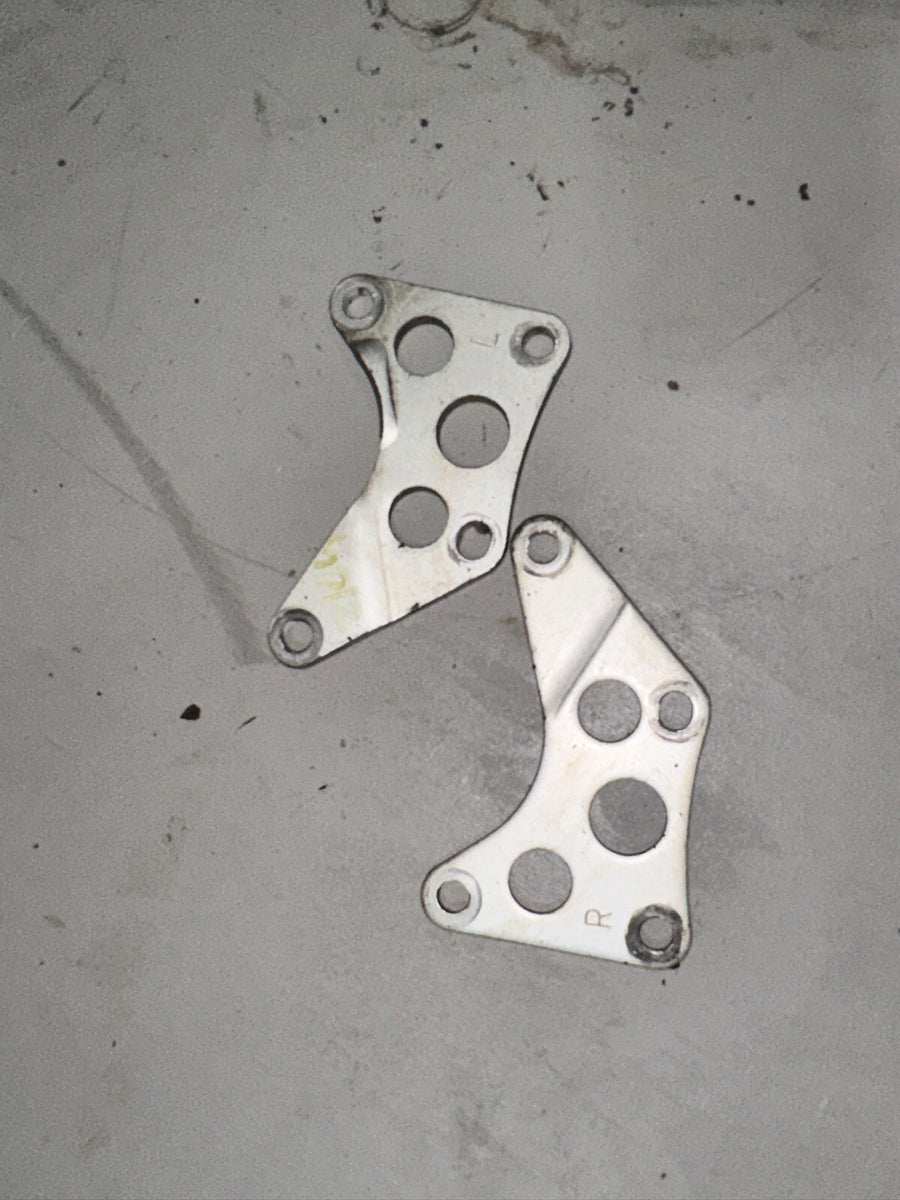 93 Yamaha XJ600 XJ 600 Seca II Engine Motor Mounts Brackets