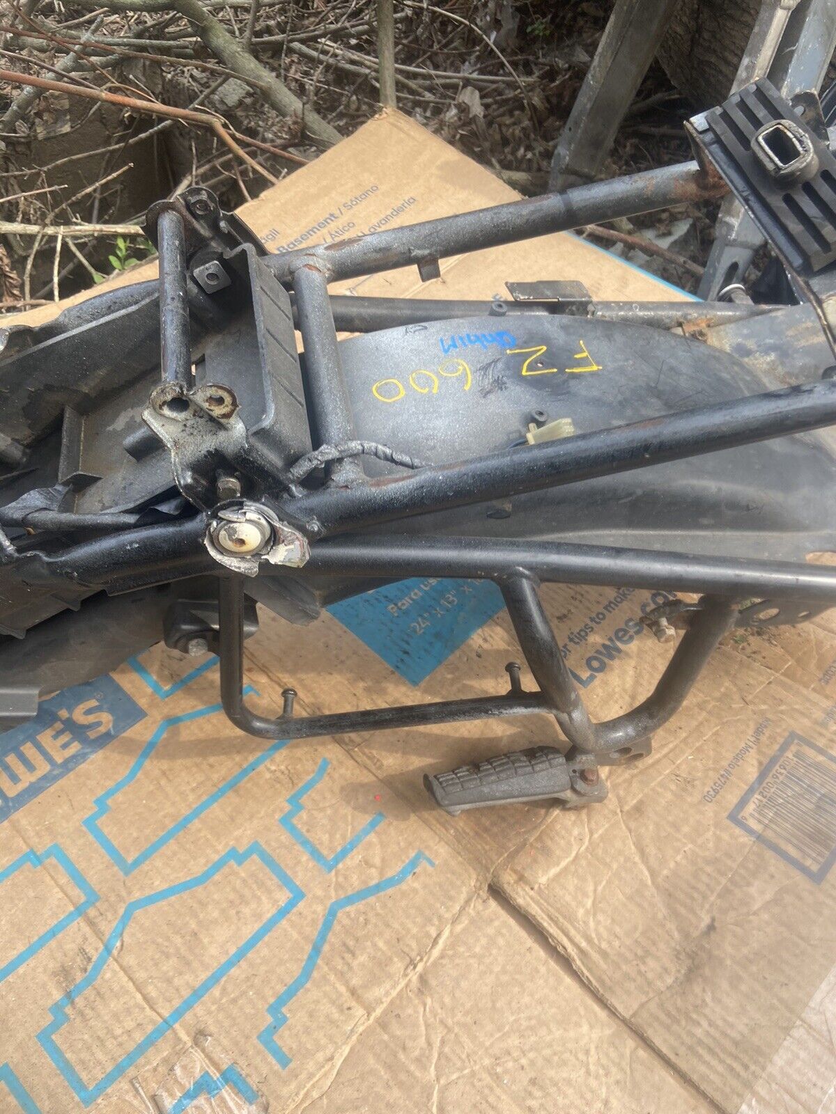 1987 Yamaha FZ600 OEM Rear Subframe 