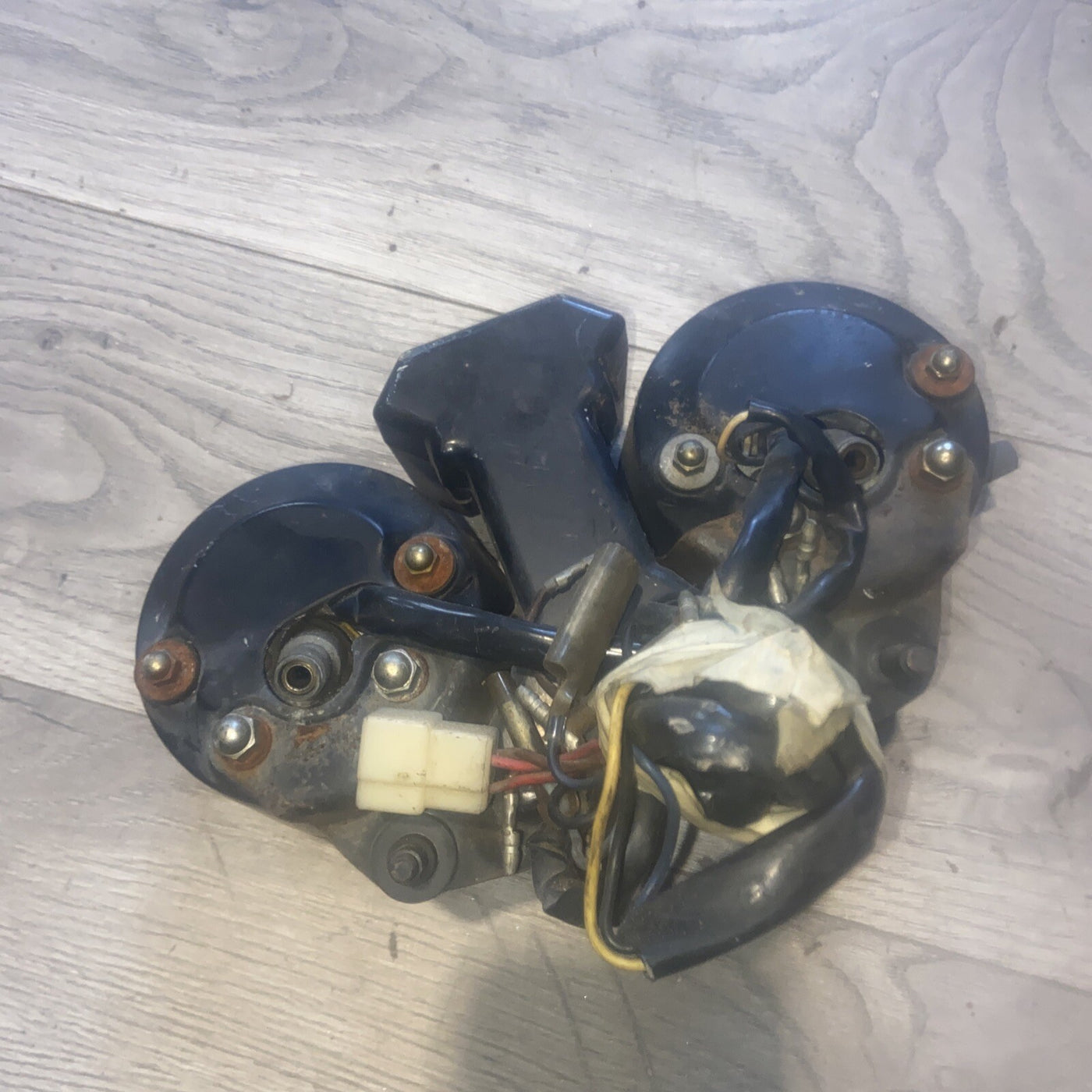 78 Yamaha XS 750 gauges speedometer tachometer speedo tach