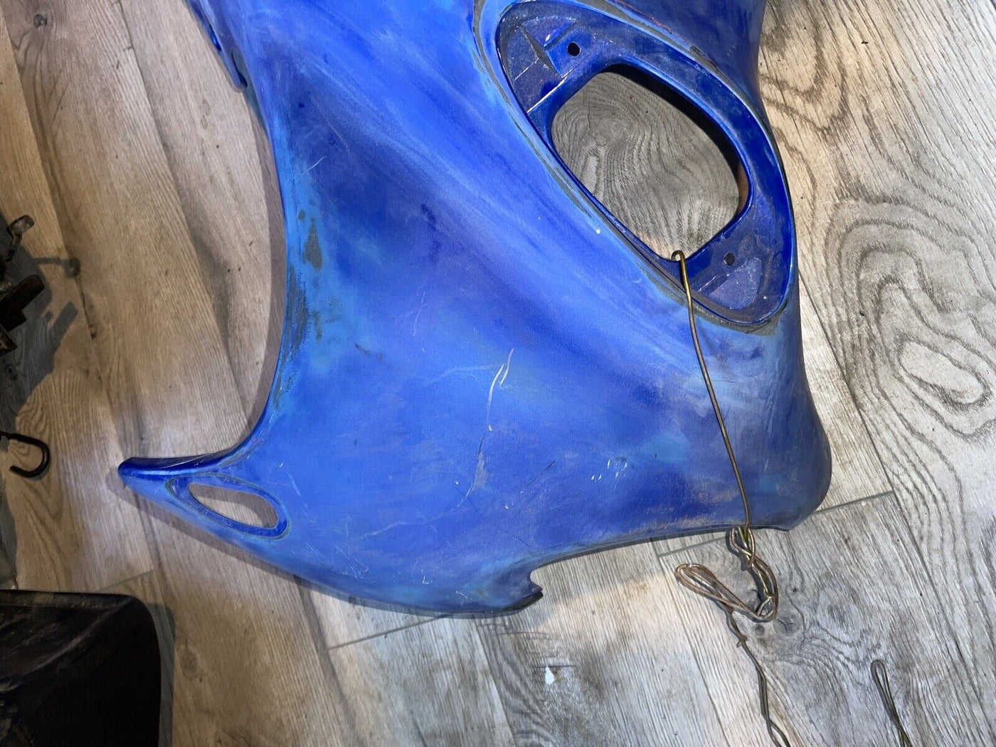 1998 Suzuki Katana 600 Gsx600f Left Side Mid Fairing Cowl