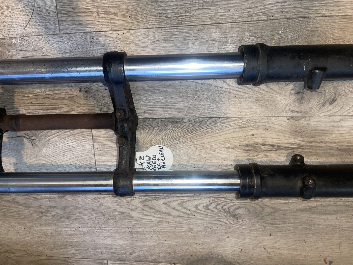 1979 KAWASAKI KZ750 FRONT FORKS SHOCK SUSPENSION SET PAIR