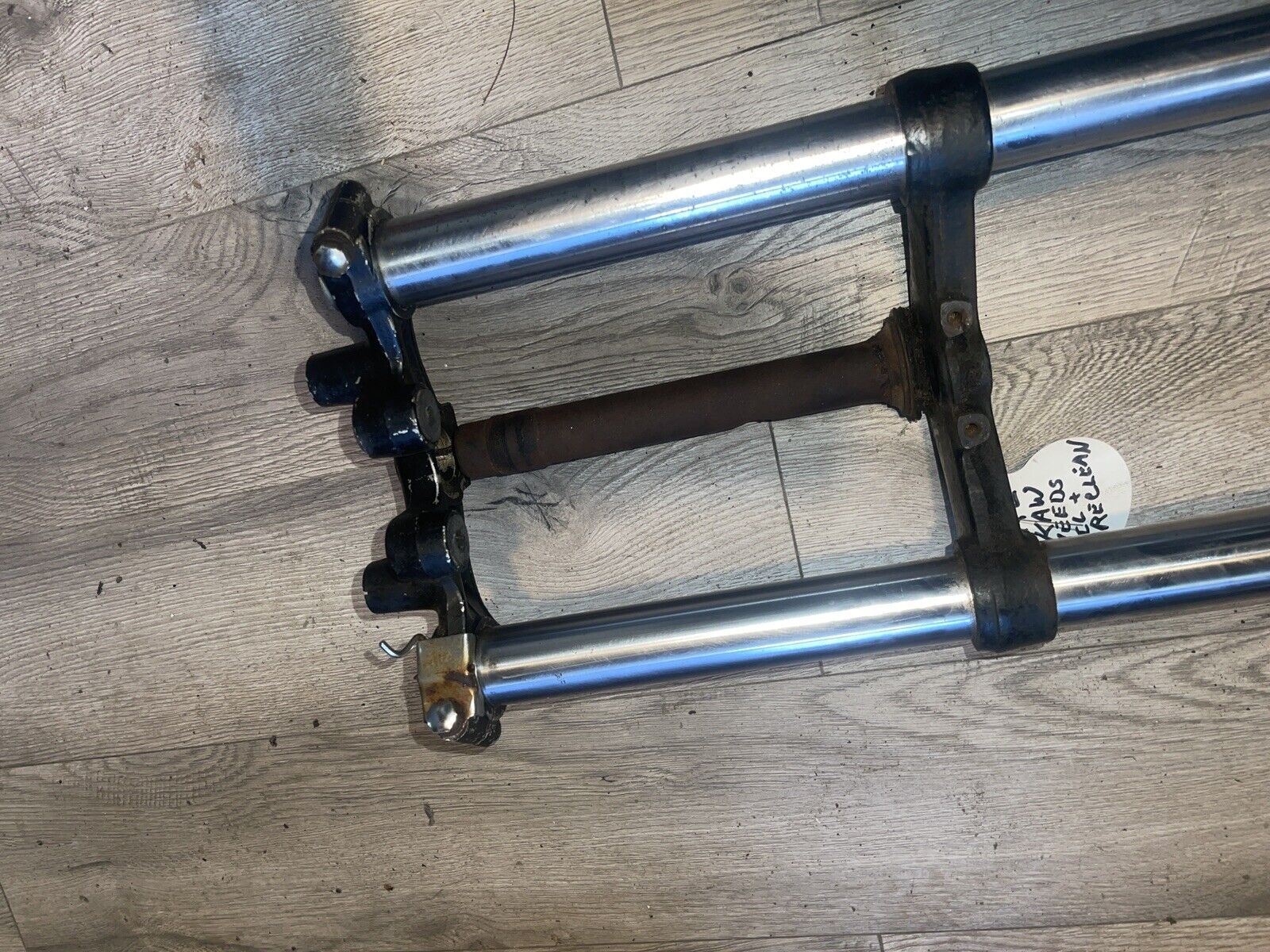 1979 KAWASAKI KZ750 FRONT FORKS SHOCK SUSPENSION SET PAIR