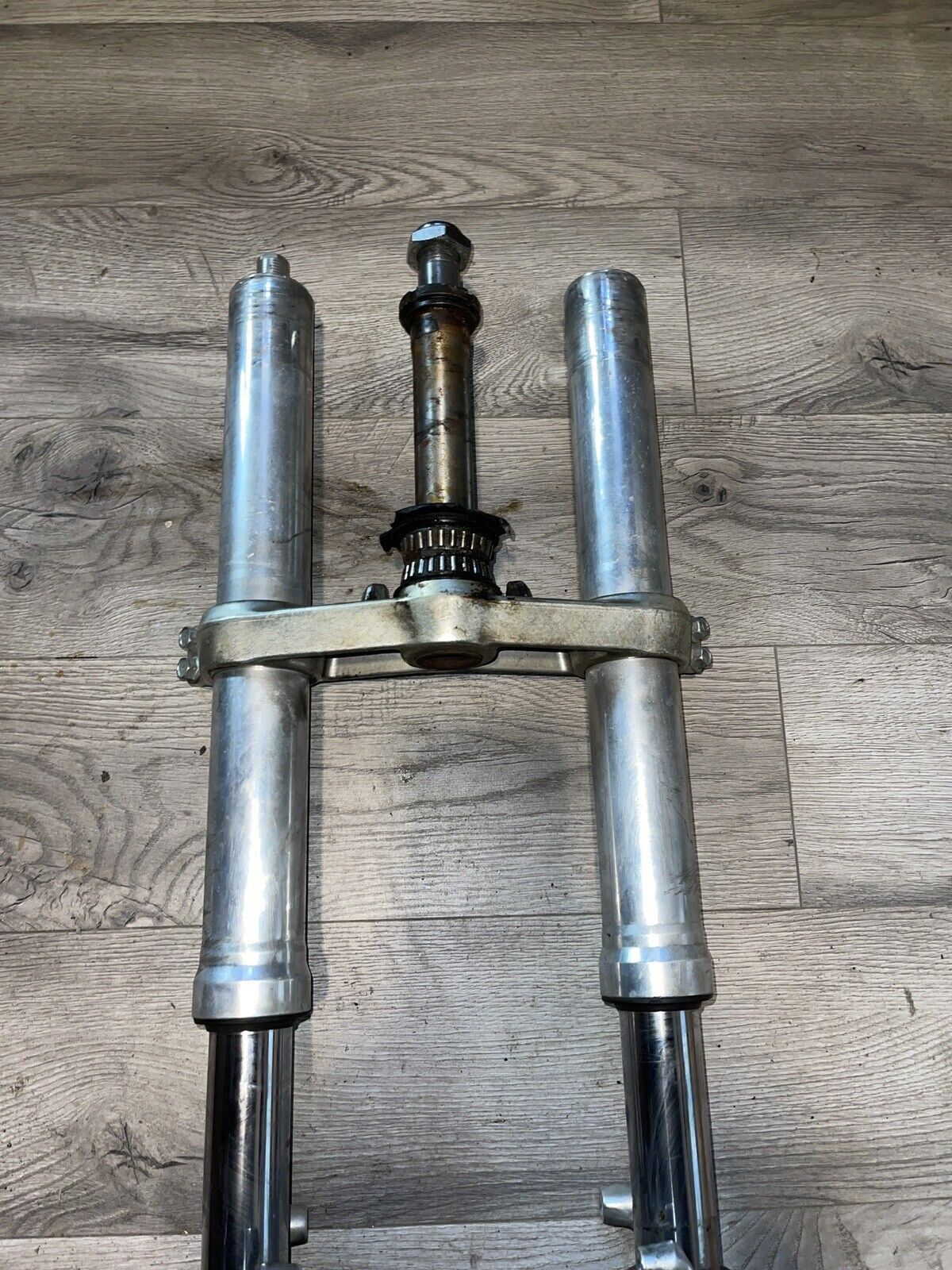 93-95  Kawasaki Ninja ZX7 ZX750L FRONT FORKS SHOCK SUSPENSION SET PAIR