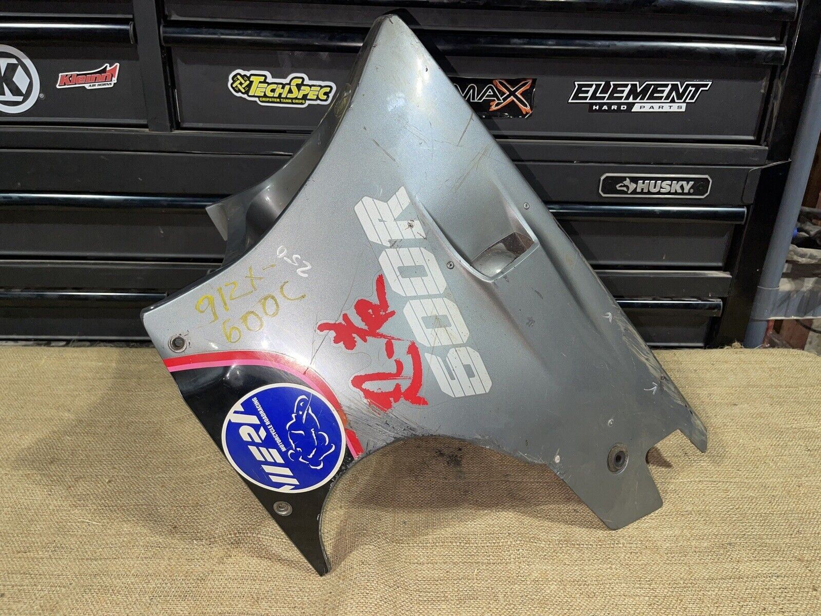 91 kawasaki ninja zx6c Under Body Fairing Plastic