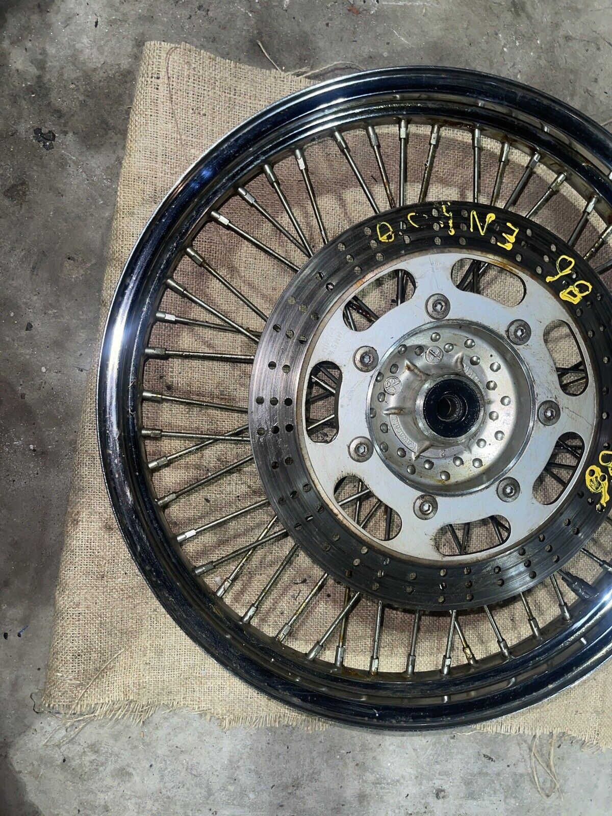 86 Kawasaki en 500 wheel