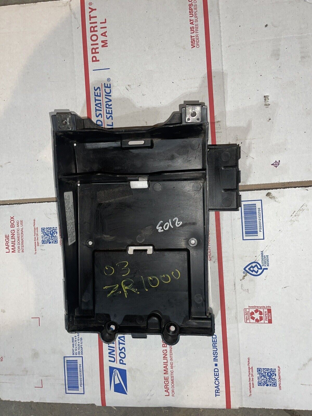 2003 03 04 05 06 KAWASAKI ZR1000 Z1000 OEM BATTERY TRAY BOX