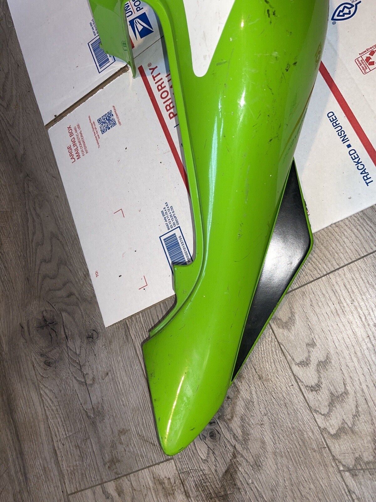 96-03 Kawasaki ZX7R ZX7RR Left Rear Tail Fairing Cover Panel