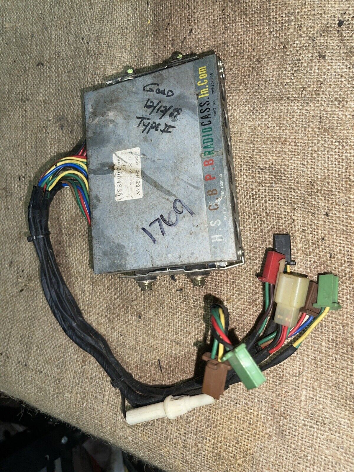 1983 Honda Goldwing GL1100 CB Radio Intercom Control Box