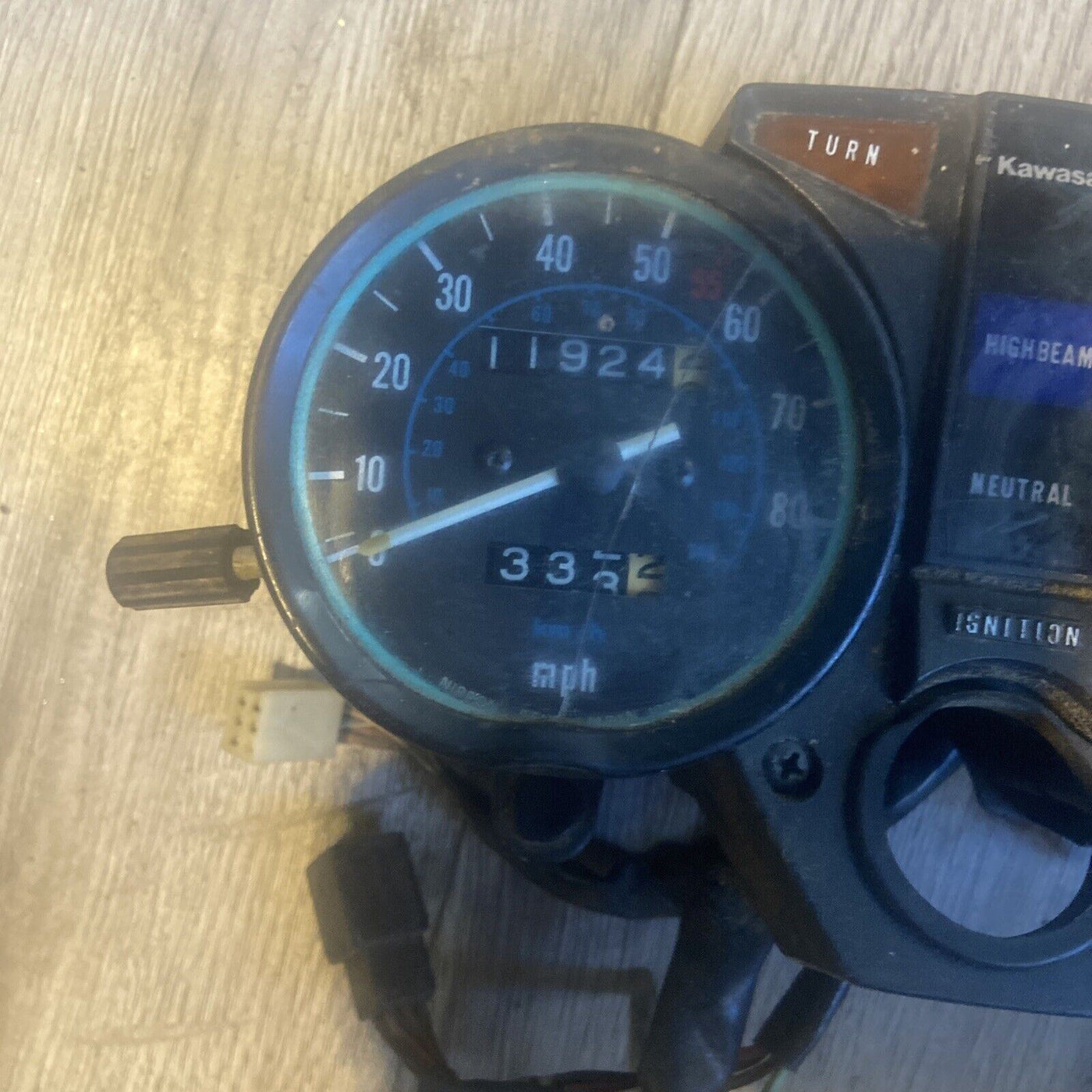 Kawasaki KZ440 LTD Gauge Speedometer Tachometer