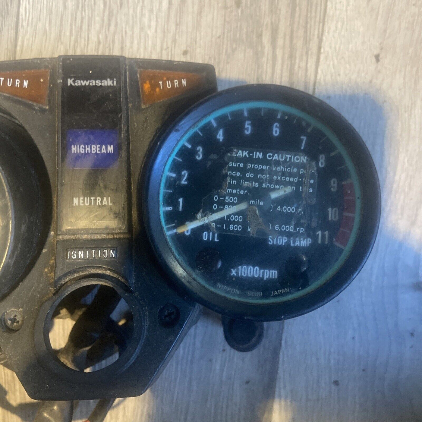 Kawasaki KZ440 LTD Gauge Speedometer Tachometer