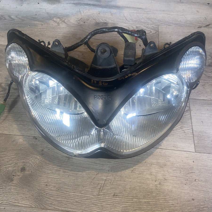 2004 KAWASAKI ZZR1200 OEM FRONT HEADLIGHT HEAD LIGHT LAMP