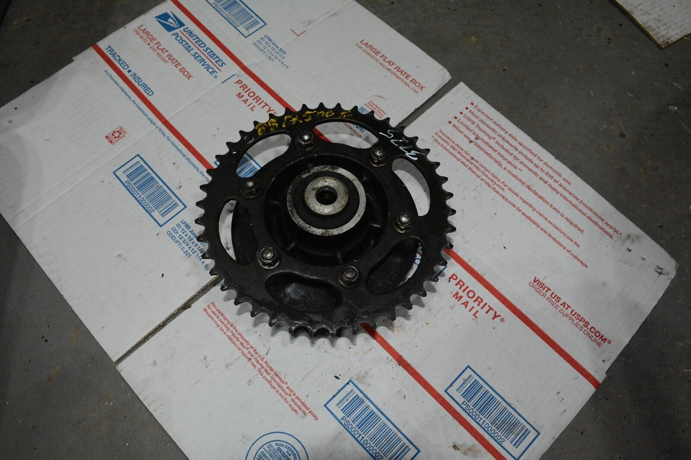 88 1988 Kawasaki EX500 EX 500 Rear Hub And Sprocket