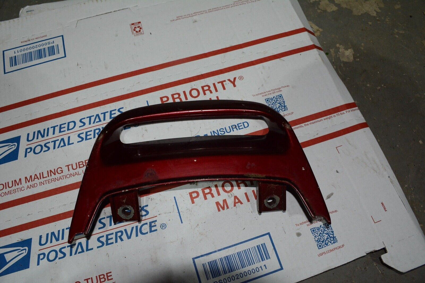 90-93 Kawasaki ZX6 ZX600 OEM Rear Passenger Grab Bar Handle Rail