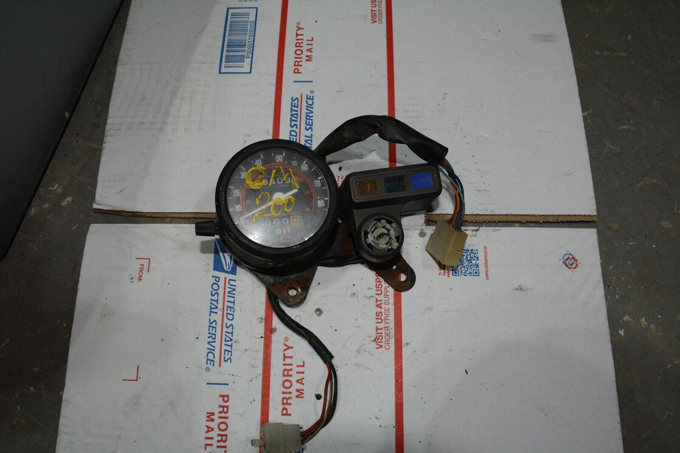 1979 Honda CM200 Twinstar speedometer speedo gauge instrument panel