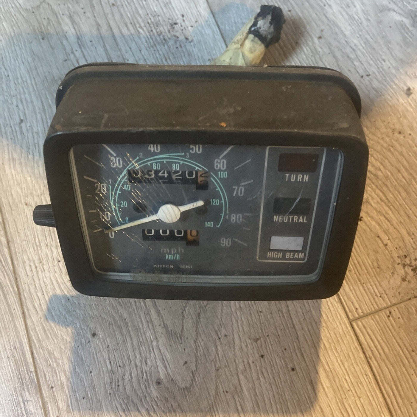 1979 CM185 GAUGES SPEEDOMETER TACHOMETER GAUGES CLOCK