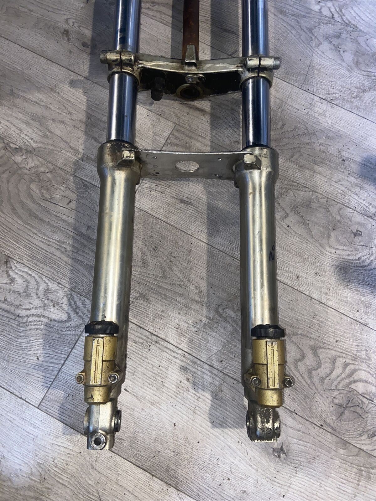 1986 86-88 suzuki gsxr1100 FRONT FORKS SHOCK SUSPENSION SET PAIR