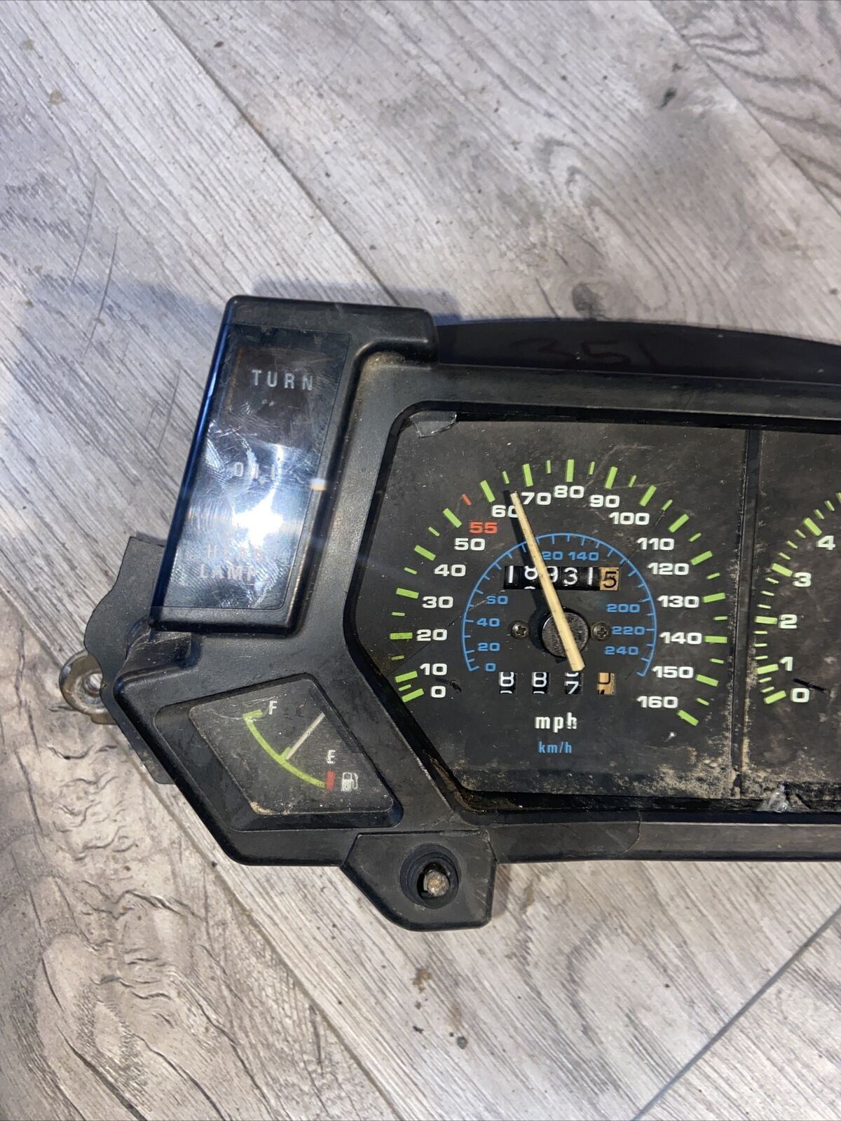 1994 Kawasaki ZX-600c Speedo Speedometer Cluster Tach Gauges