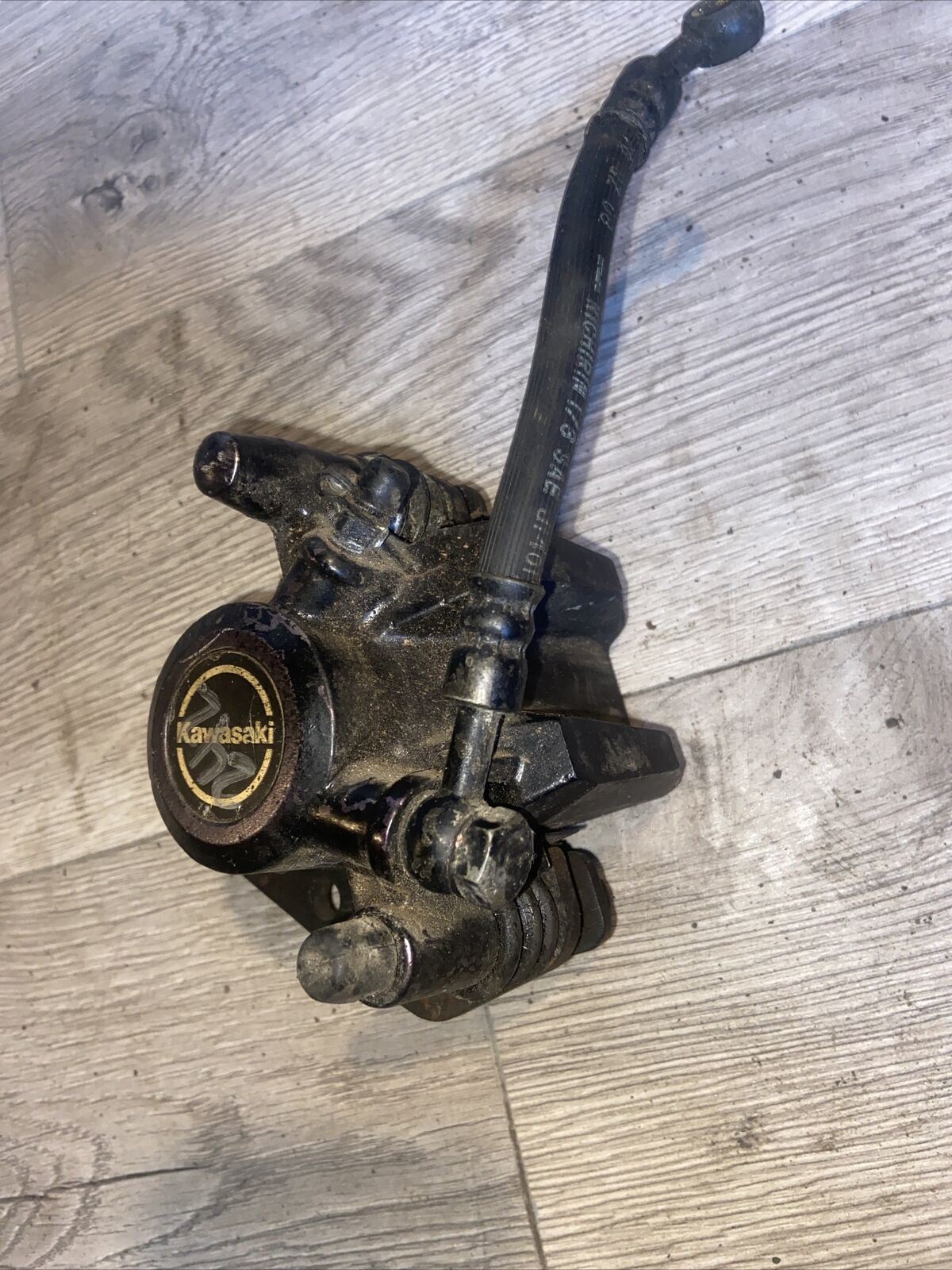 Kawasaki GPZ 1100 Off year 1995 GPZ1100 rear brake caliper working