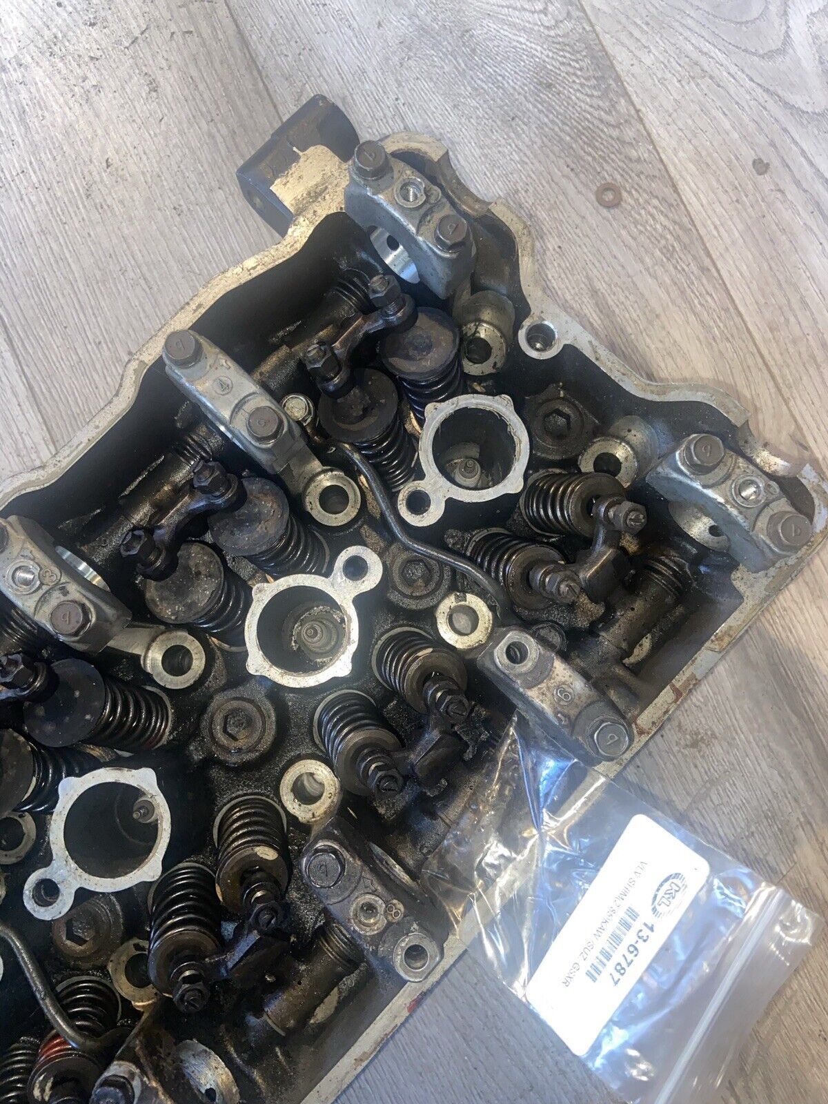 86-87 KAWASAKI NINJA ZX1000R ENGINE TOP END CYLINDER HEAD CAMS VALVES