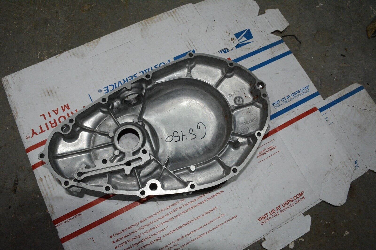 1980 Suzuki GS 450 Used Engine Clutch Cover