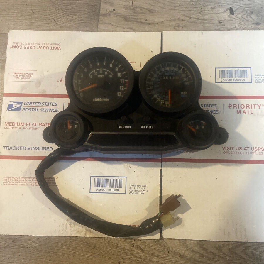 1990 KAWASAKI NINJA ZX10 SPEEDO TACH GAUGES DISPLAY CLUSTER SPEEDOMETER