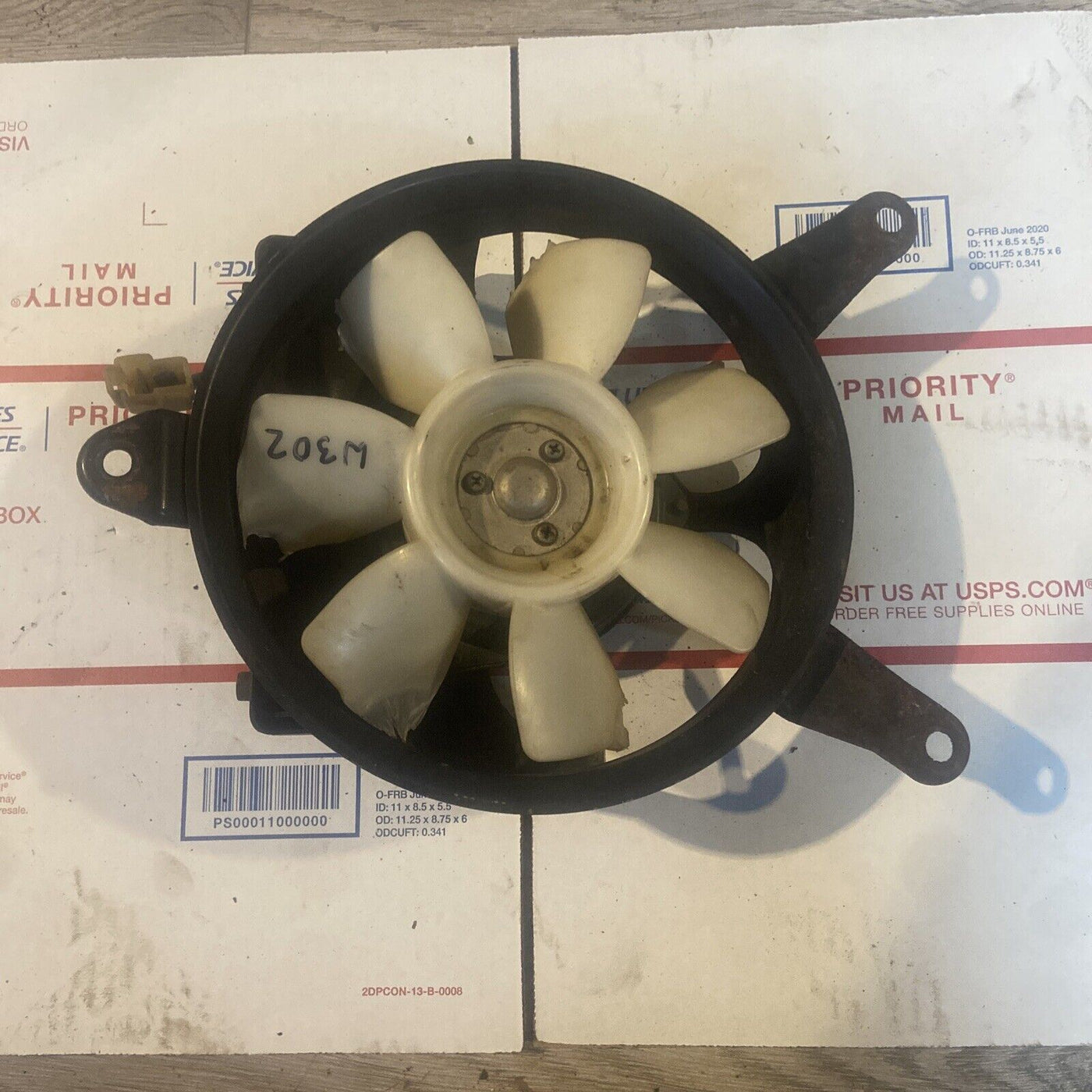 1984 ZX9A Radiator Fan