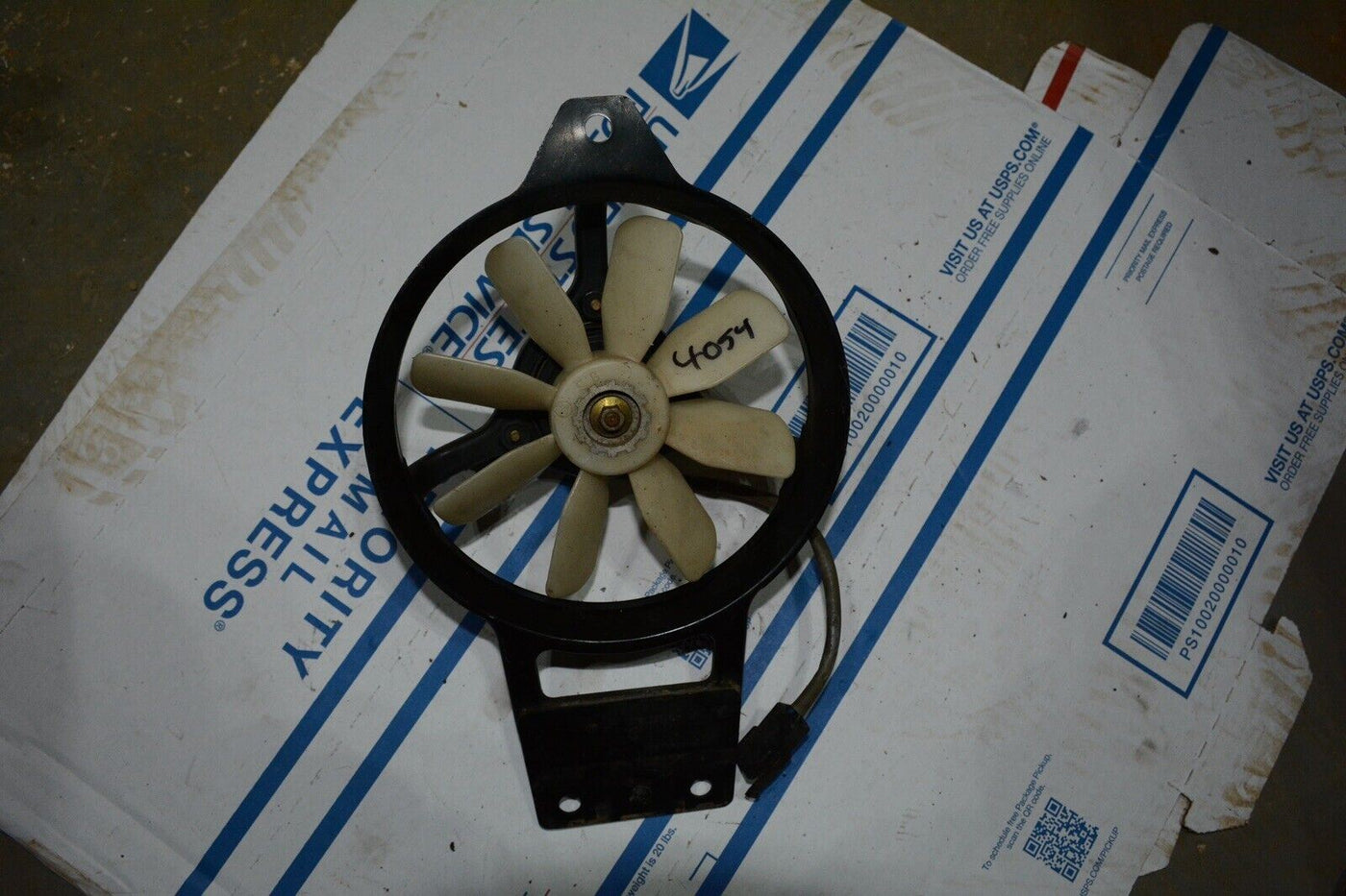 92 kawasaki ex 500 radiator fan