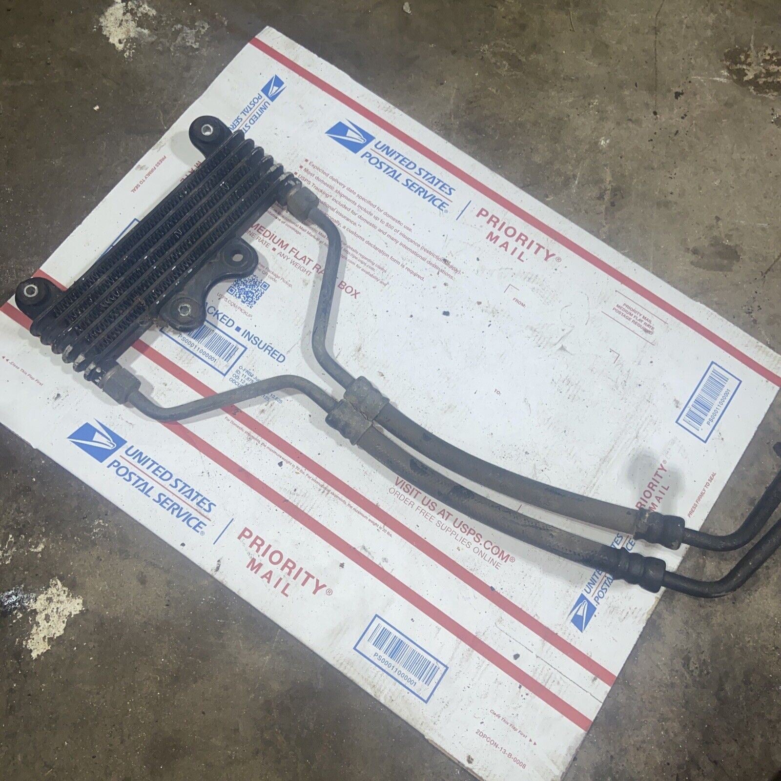 84 Kawasaki GPZ550 GPZ 550 Engine Motor Oil Cooler