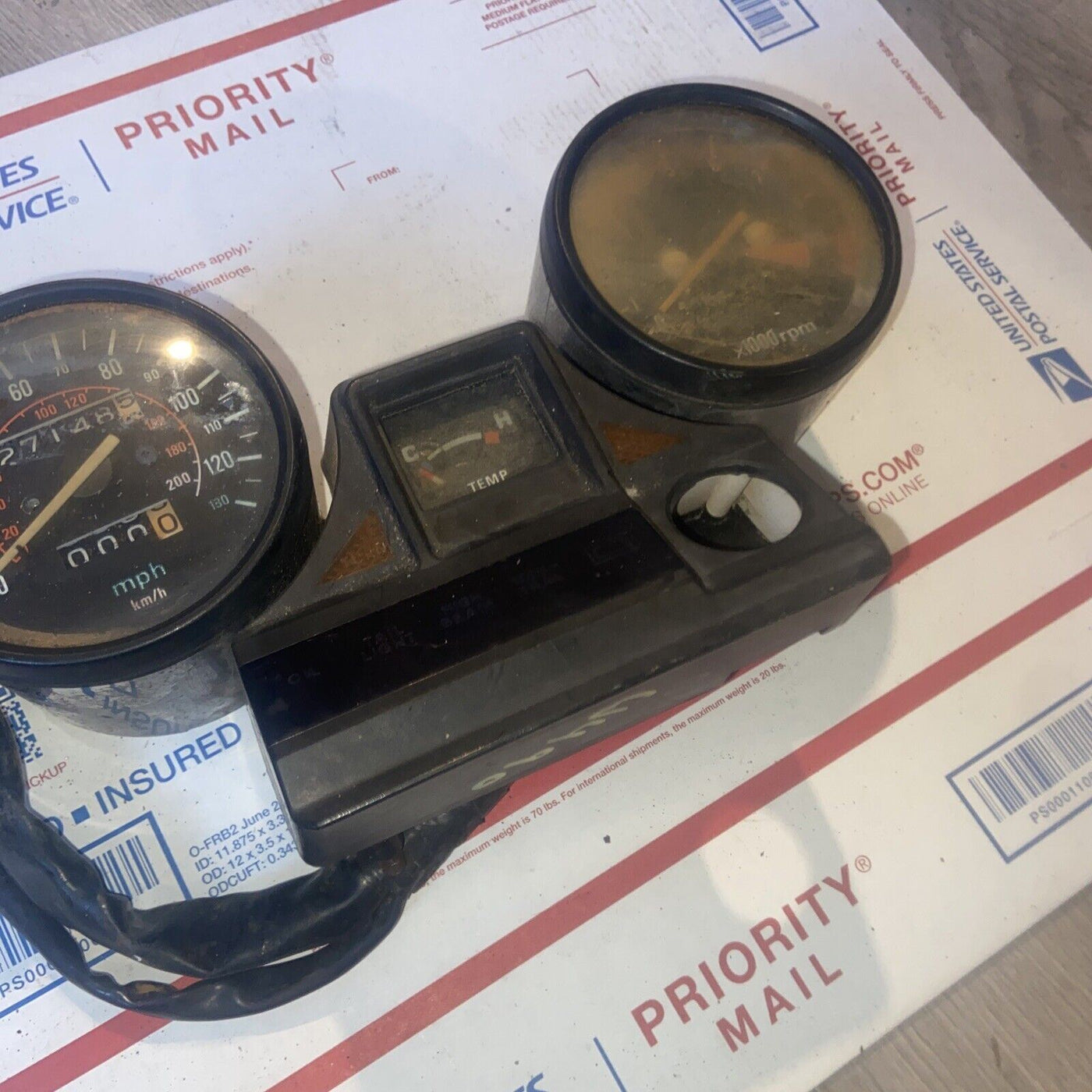 1983 Honda CX350C Speedometer Tacho