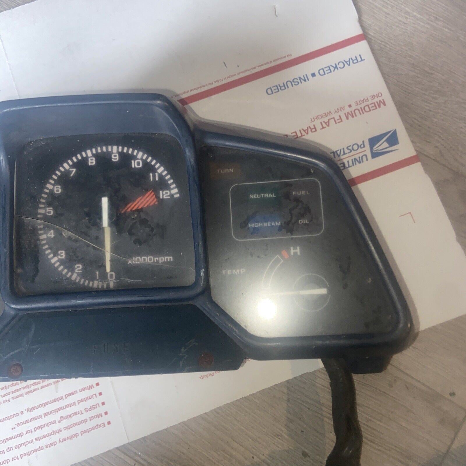 1987 86-87 Honda Interceptor VFR700F VFR700 Gauge Cluster Speedometer