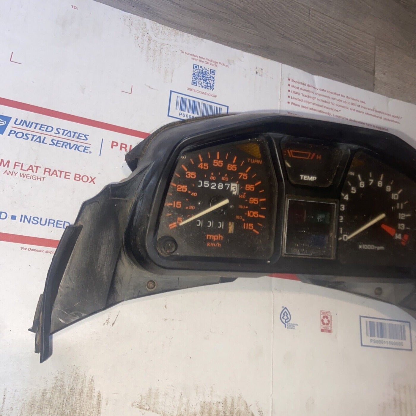 1988 Honda VTR250 Interceptor VTR 250  Gauges Speedometer Tachometer