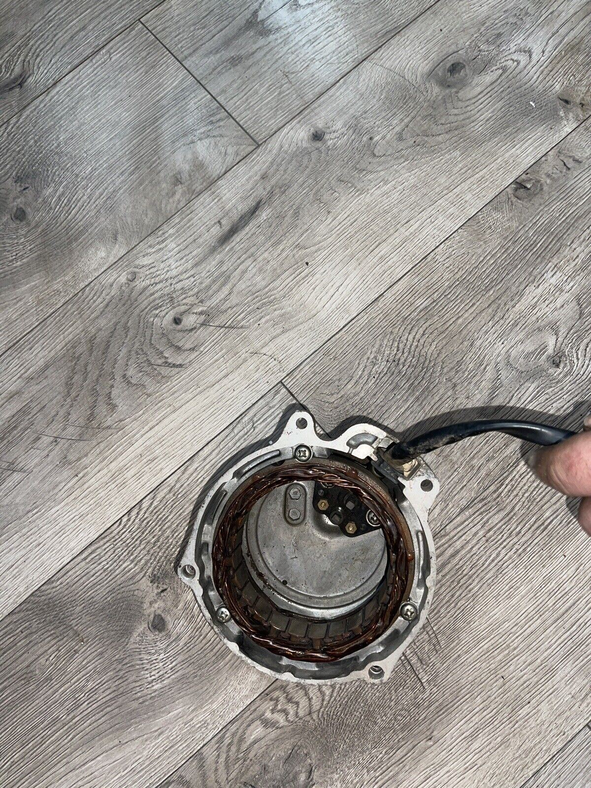 1980 Honda Cb650 CB 650 Stator Cover Complete