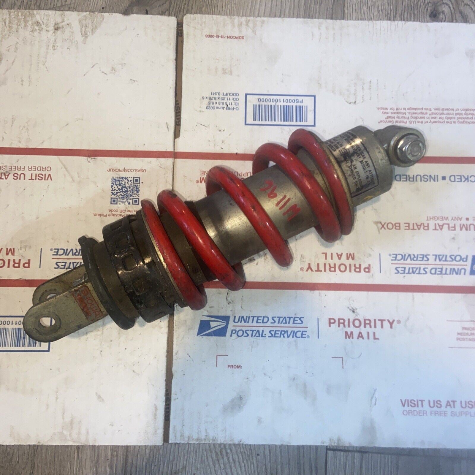 1989 89 89-90 honda cbr 600 rear back shock coil suspension