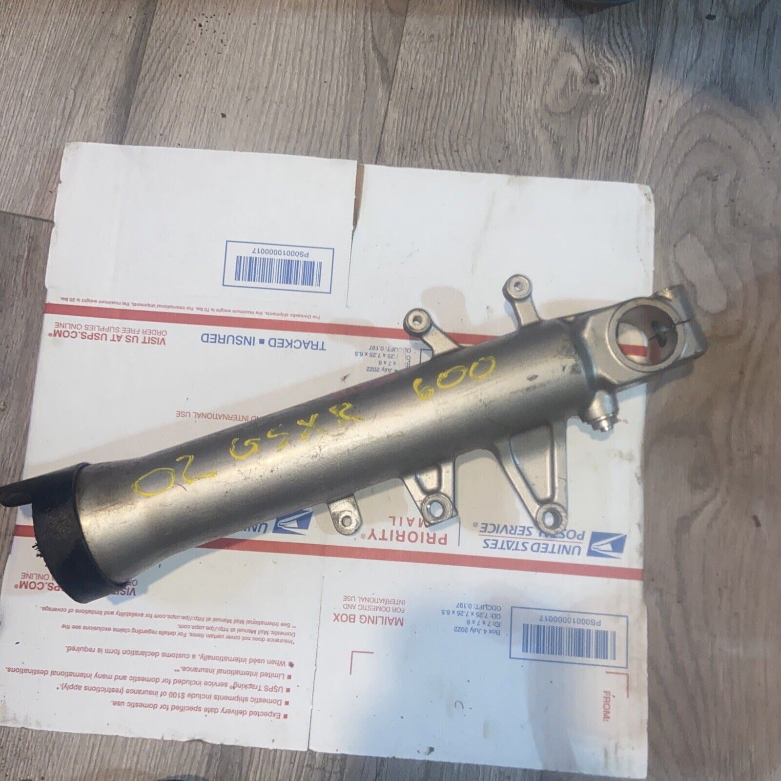 2002 SUZUKI GSXR 600 OEM STRAIGHT RIGHT FRONT FORK