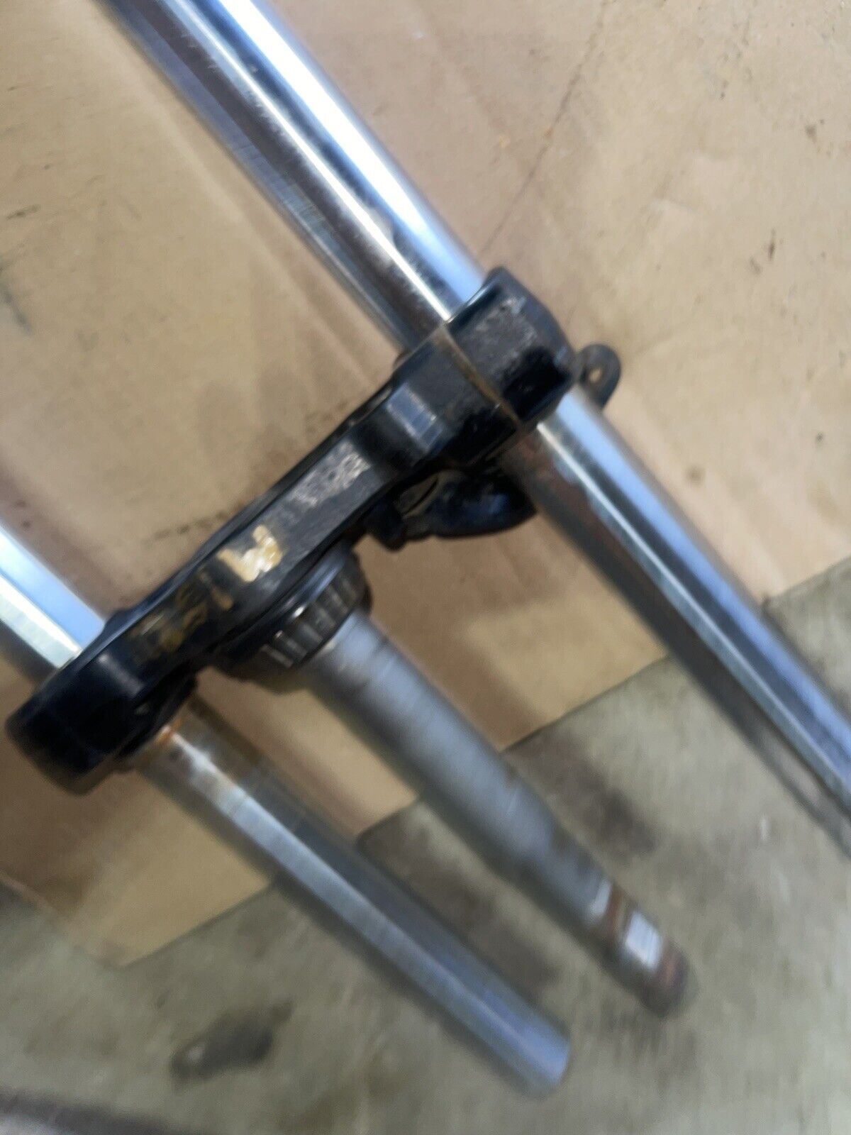 80 XS850 XS 850 FRONT FORKS SUSPENSION SHOCKS SPRINGS DAMPERS SET Fork caliper