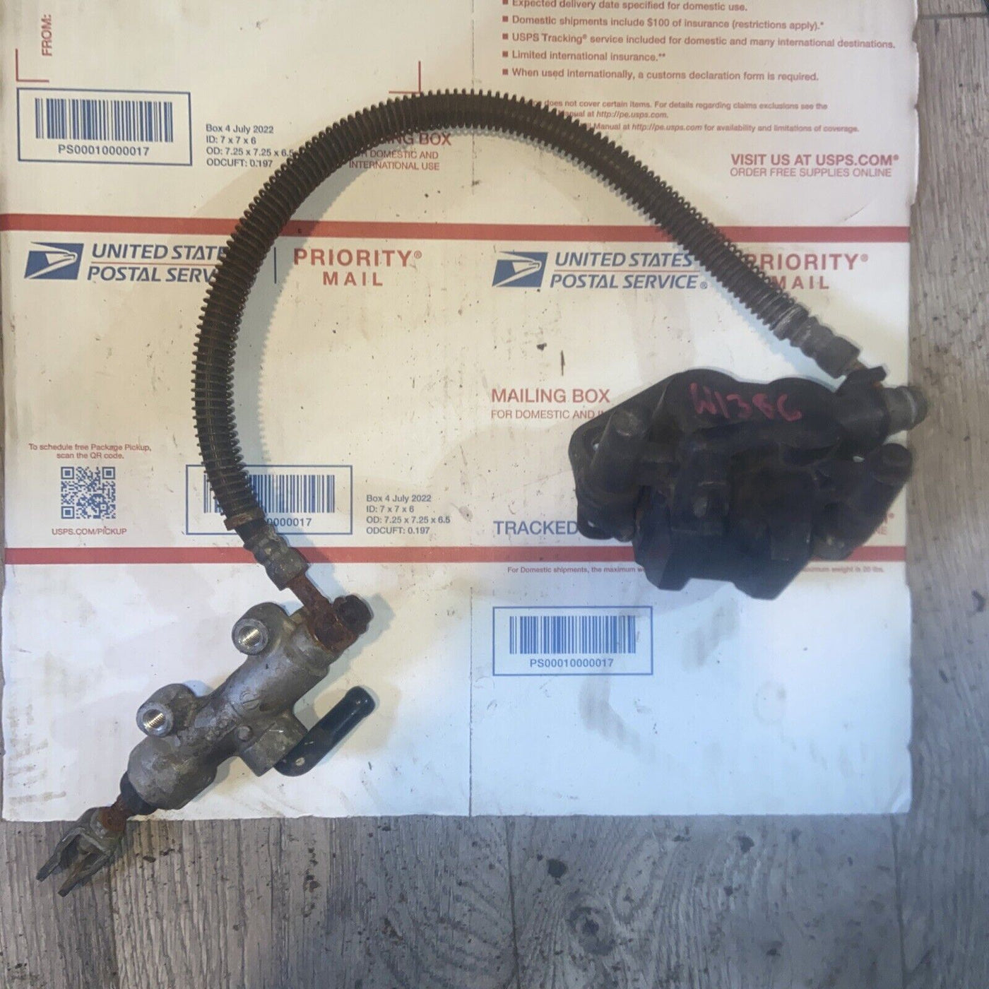 1992 KAWASAKI ZXR250 BRAKE CALIPER