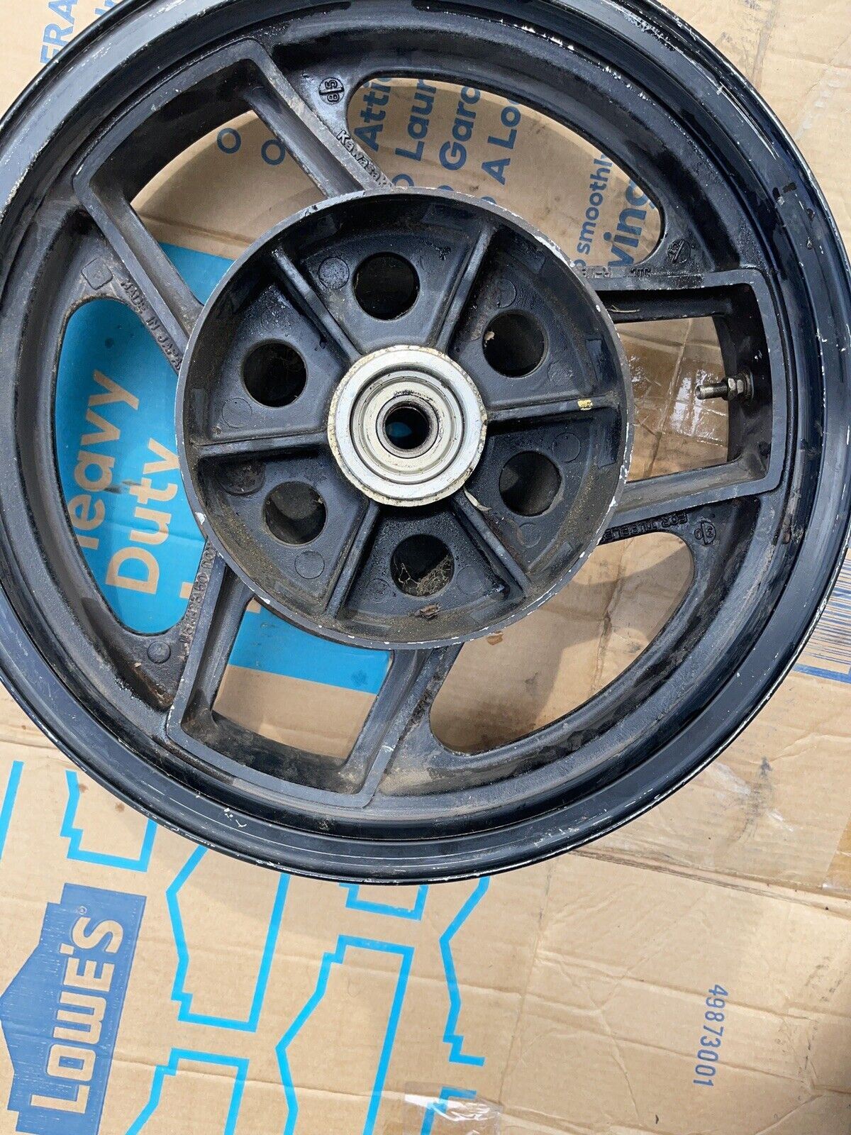 86 KAWASAKI ZX1000 ZX 1000 NINJA WHEEL RIM, REAR