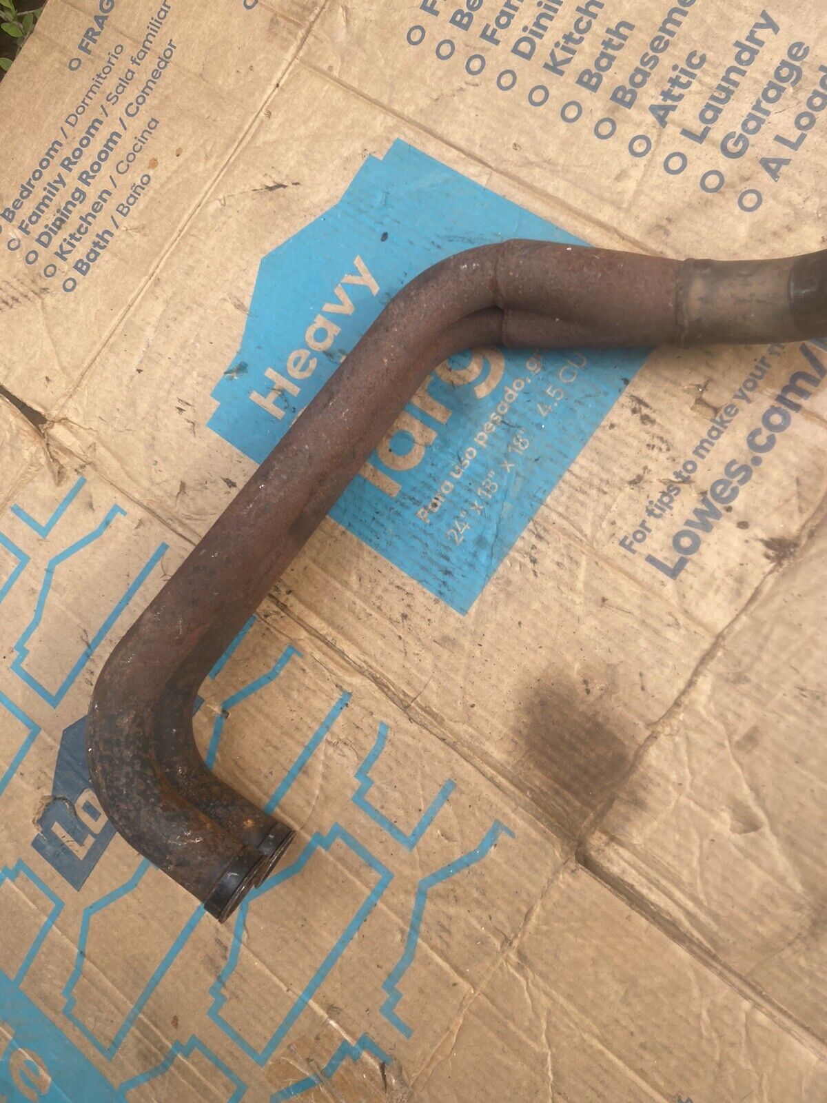 Kawasaki ZX750F Exhaust Header Pipe Rusty